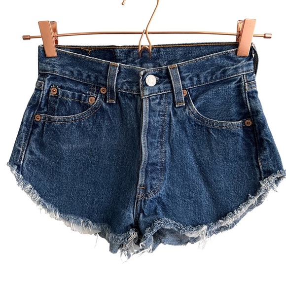 Levi's Pants - Levi’s 501 High Waisted Cut Off Jean Shorts Size 25